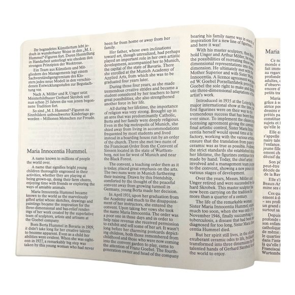 Vintage Goebel Hummel Sammler  Objekte Collectibles 1983 Catalog German English - Picture 4 of 5